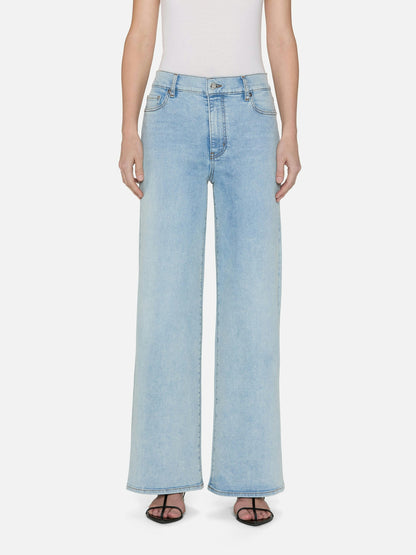 Frame Le Slim Palazzo Jeans in Tribute