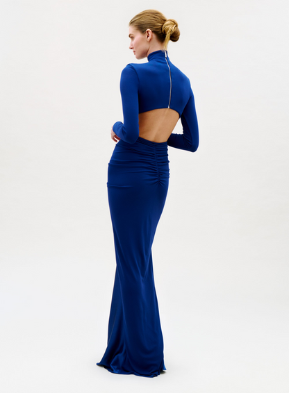 Silvia Tcherassi Lena Dress in Navy