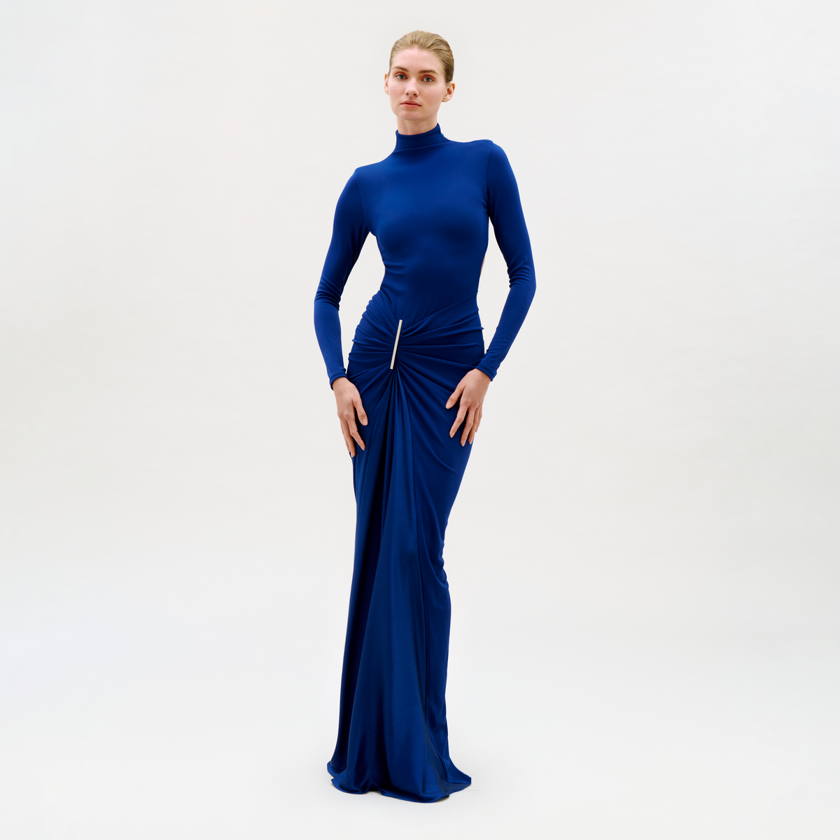 Silvia Tcherassi Lena Dress in Navy