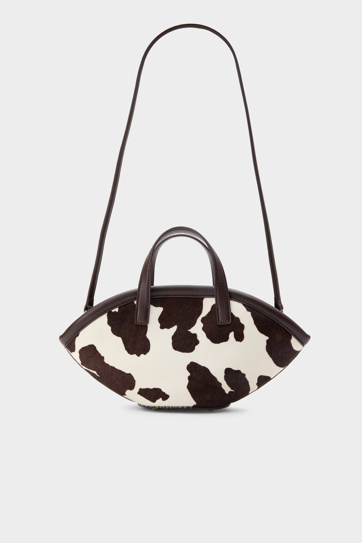Simon Miller Haircalf Mini Mercado Tote in Cow Print