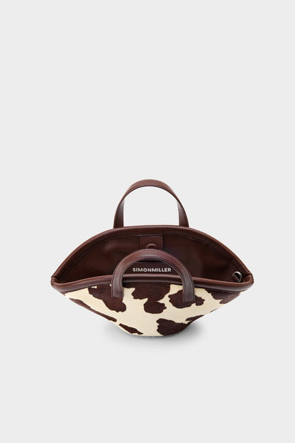 Simon Miller Haircalf Mini Mercado Tote in Cow Print