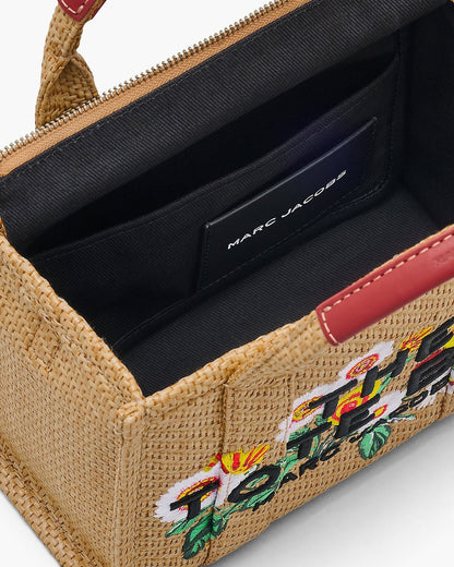 Marc Jacobs The Daisy Woven Small Tote Bag in Natural