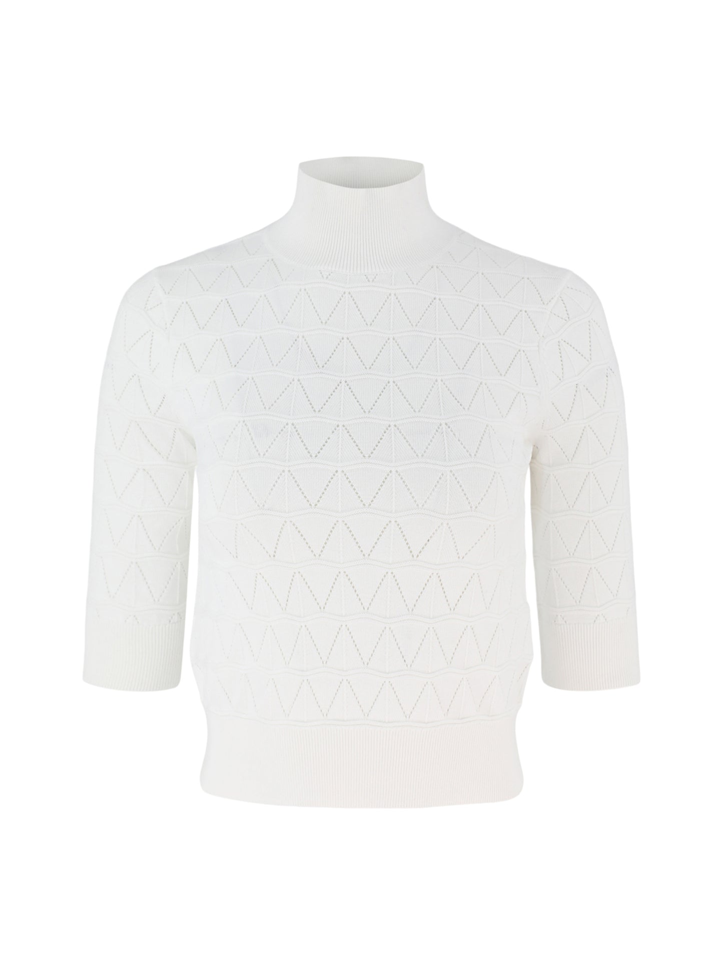 Trina Turk Mali Pullover in White Wash