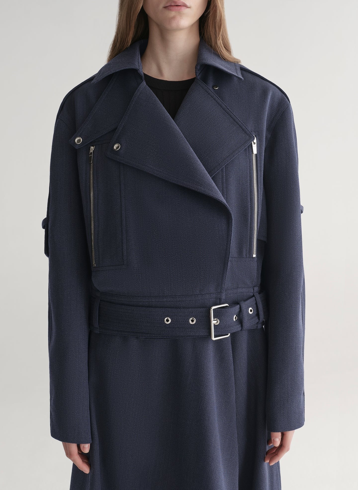 A.L.C. Marvin Jacket in Navy Melange