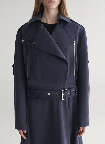 A.L.C. Marvin Jacket in Navy Melange