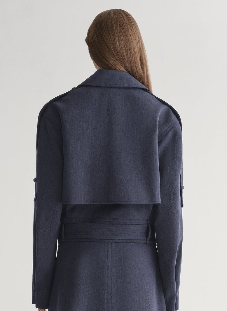 A.L.C. Marvin Jacket in Navy Melange