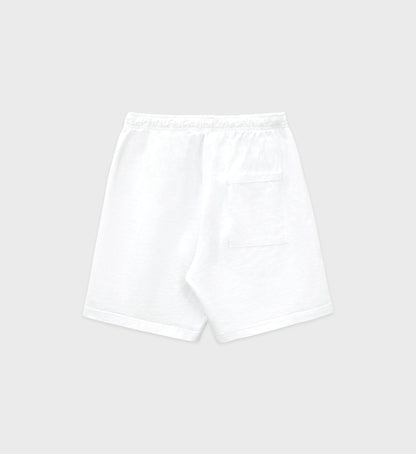Sporty & Rich NY 94 Gym Short in White/Multi
