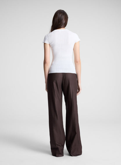 A.L.C. Parker Cardigan in Bright White
