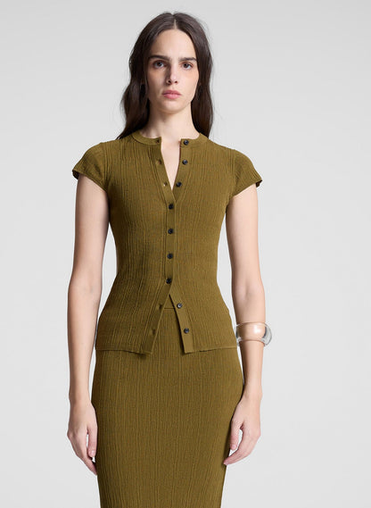 A.L.C. Parker Cardigan in Hazel