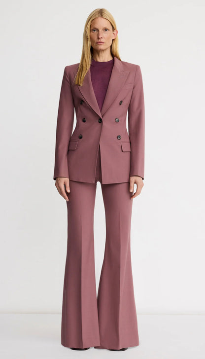 Smythe Bootcut Pant in Mauve