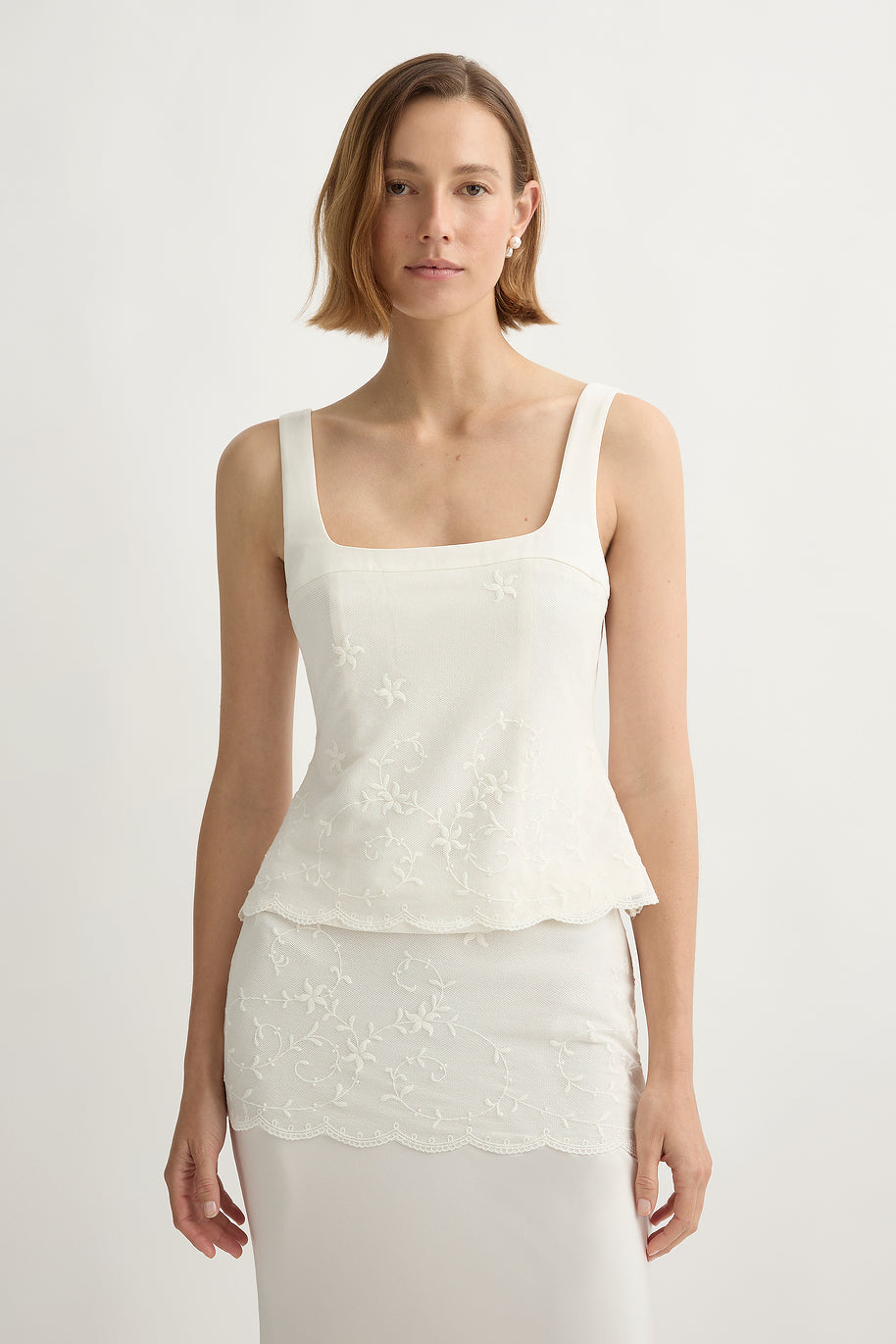 Posse Cove Bodice in Pearl