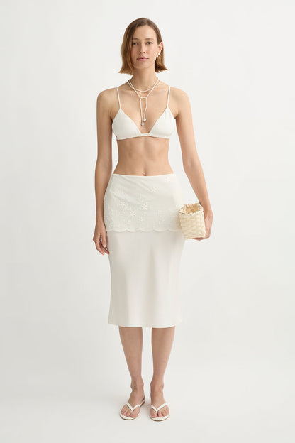 Posse Cove Skirt in Pearl