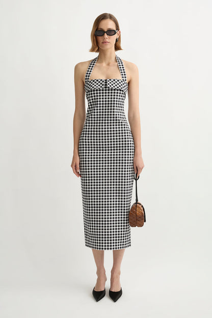 Posse Chiara Dress in Black/White