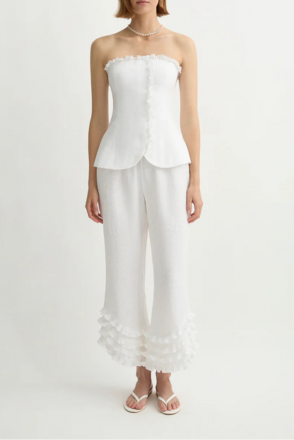 Posse Florence Pant in Ivory