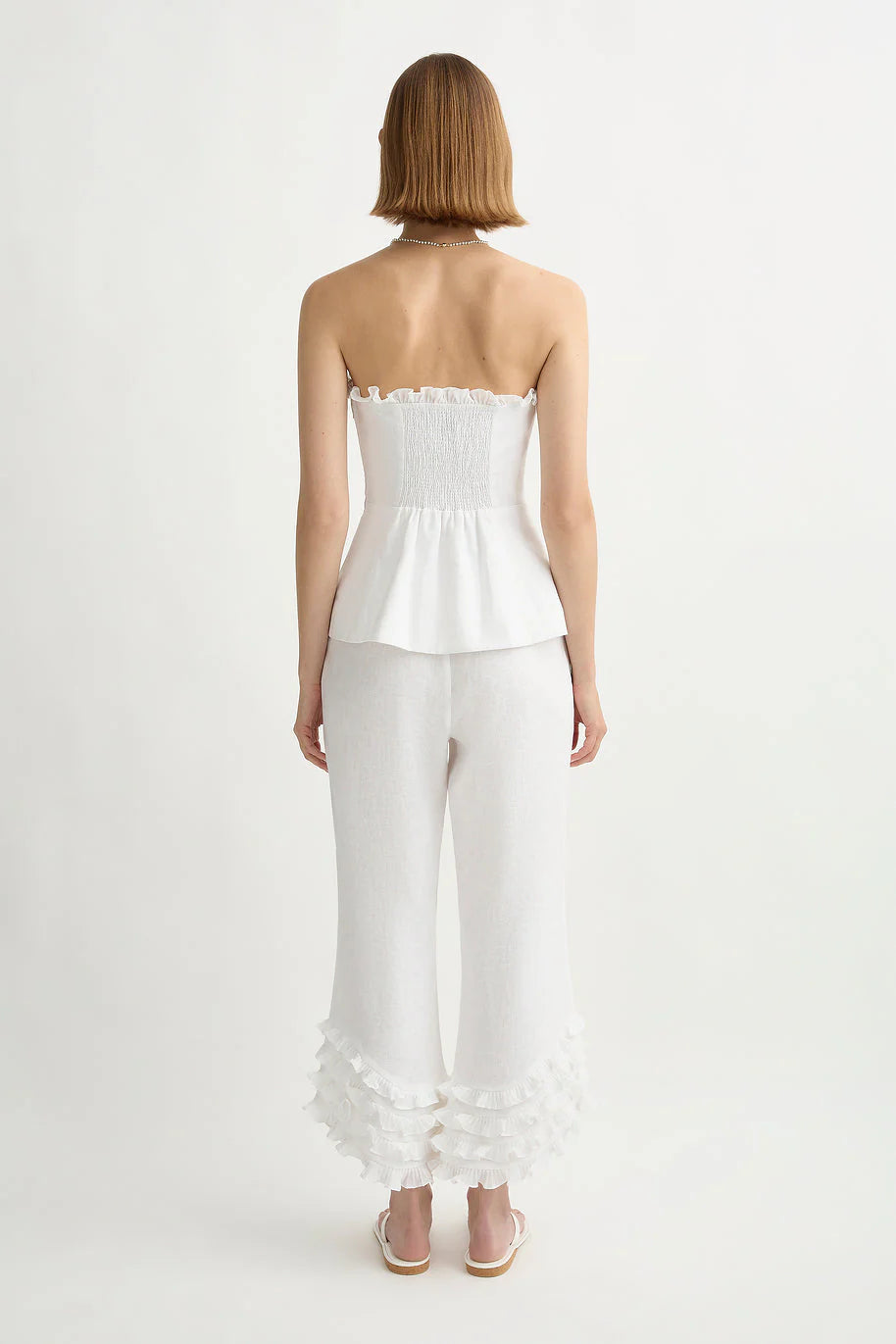 Posse Florence Pant in Ivory
