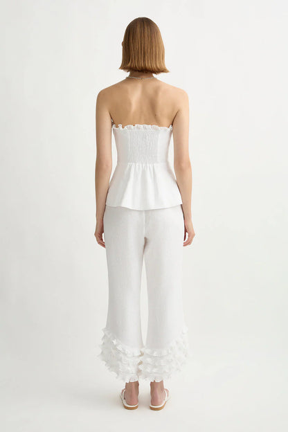 Posse Florence Pant in Ivory