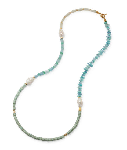 Lizzie Fortunato Cabana Necklace in Prickly Pear in Multi
