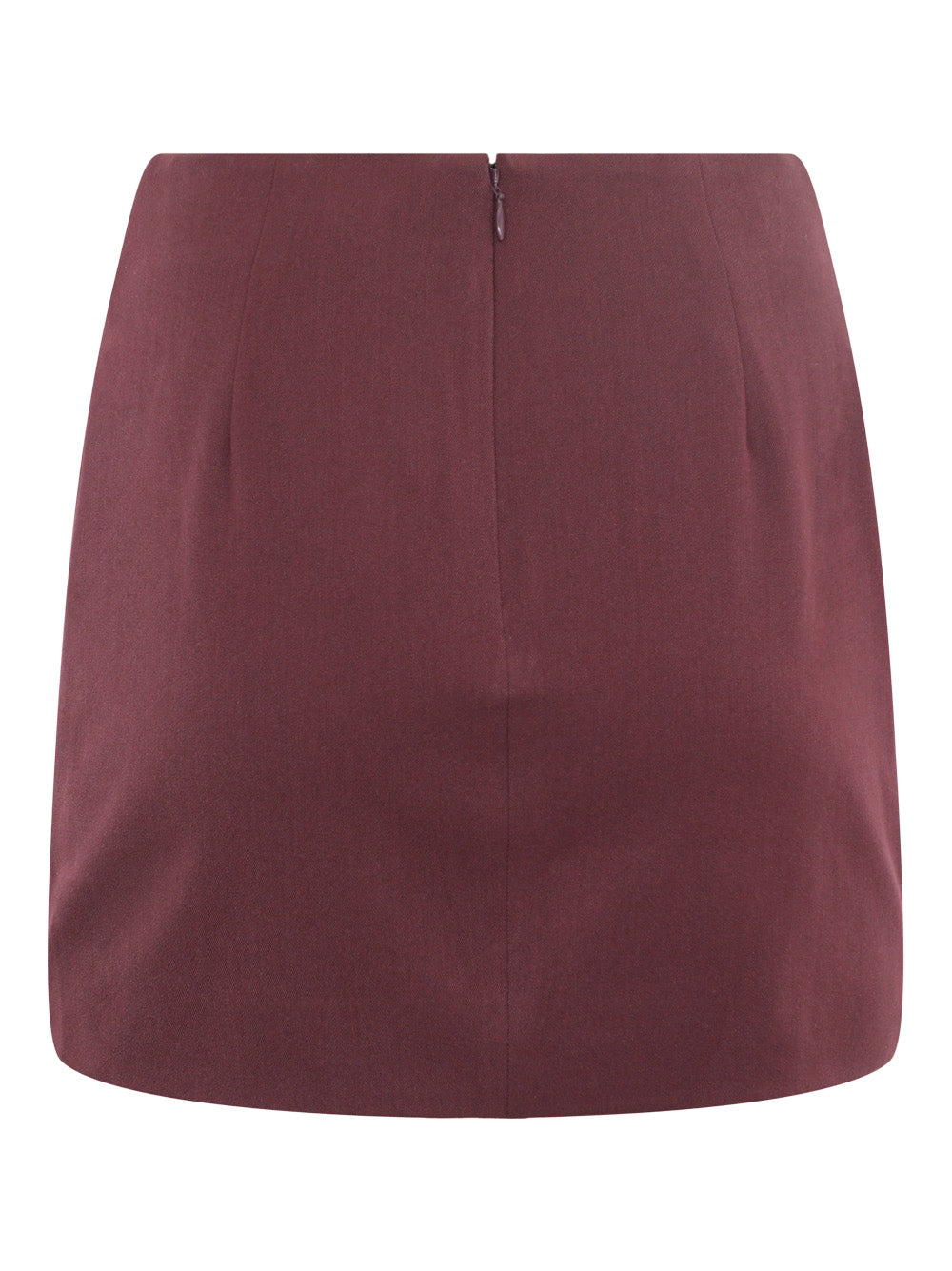 Staud Annette Skirt in Merlot