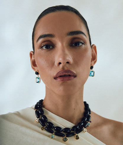 Lizzie Fortunato Mini Lush Earrings in Starlight