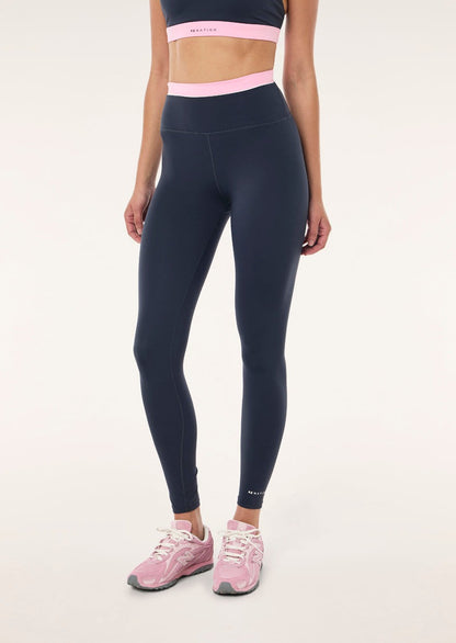 P.E Nation Reflect Full Length Legging in Marine Blue