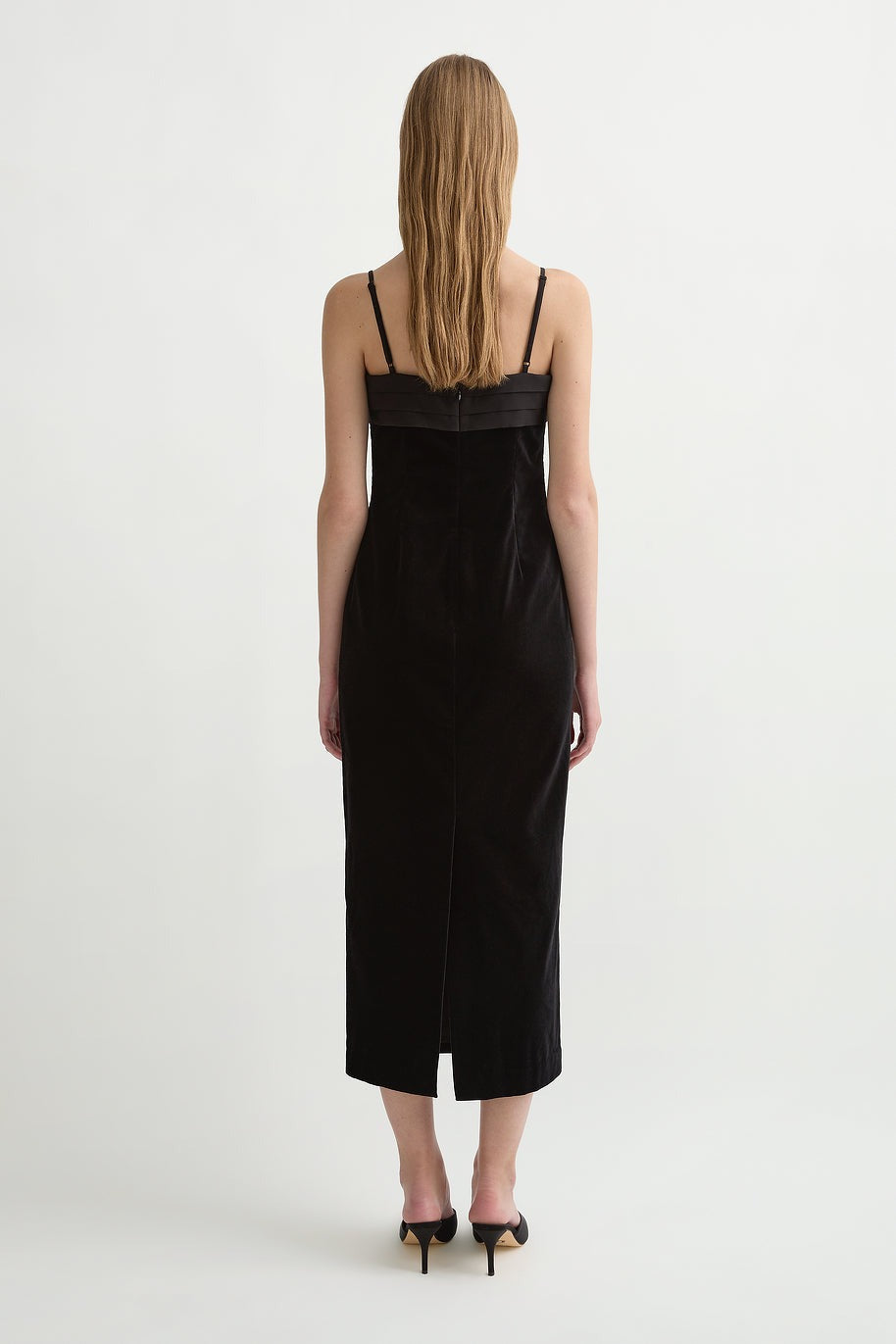 Posse Quincy Dress in Black Black / L