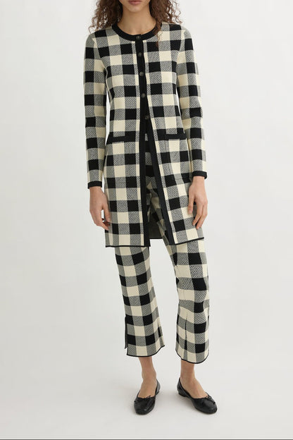 Posse Pippa Cardigan in Heritage Plaid
