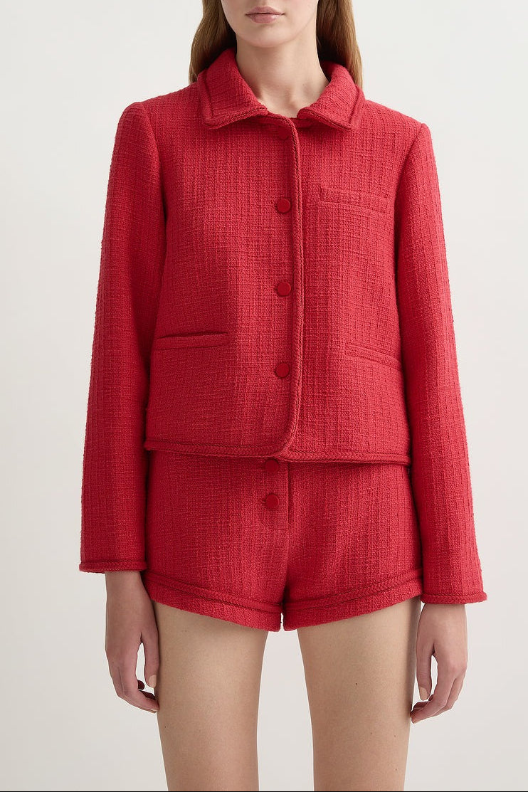 Posse Jacqueline Jacket in Scarlet