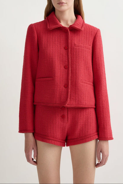 Posse Jacqueline Jacket in Scarlet