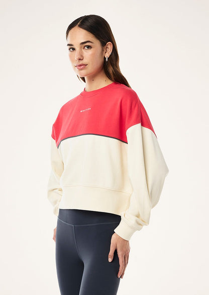 P.E Nation Shift Sweat in Whisper White