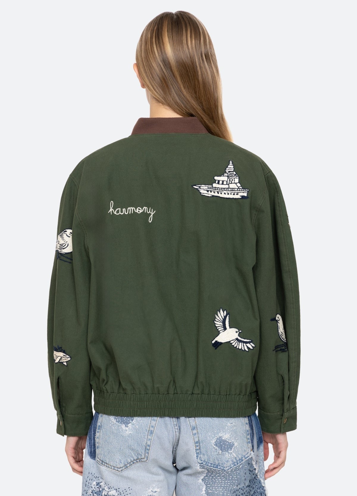 Sea Clyde Lighthouse Jacket in Army