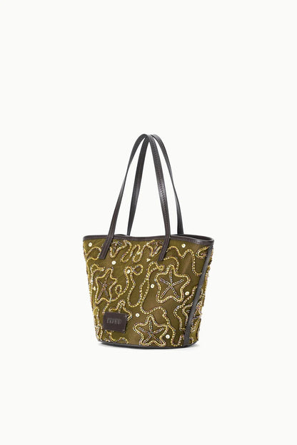 Staud Caro Bucket Bag in Starfish