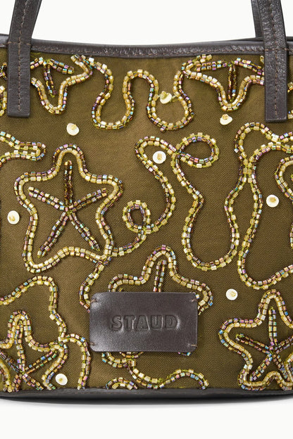 Staud Caro Bucket Bag in Starfish