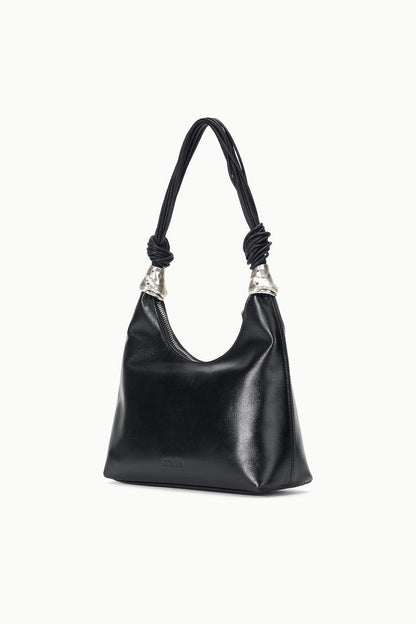 Staud Cuff Shoulder Bag in Black