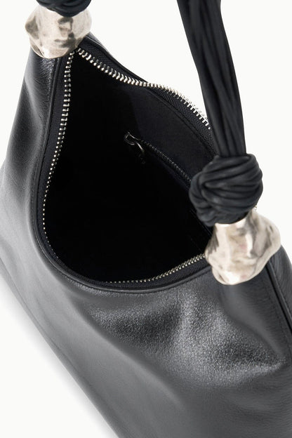 Staud Cuff Shoulder Bag in Black