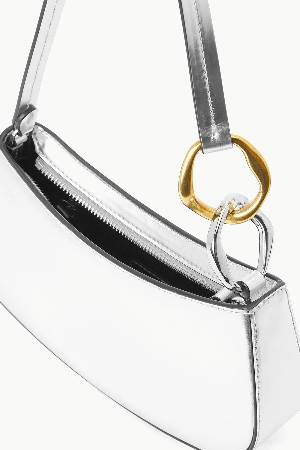 Staud Ollie Bag in Chrome