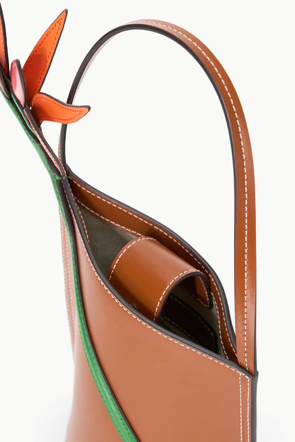Staud The Bird of Paradise Bucket Bag in Tan