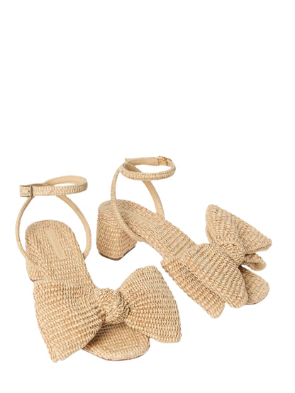 Loeffler Randall Carmen Natural Bow Sandal