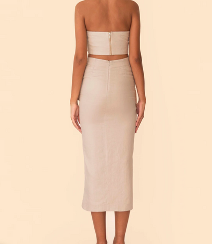 Azulu Sango Skirt in Latte