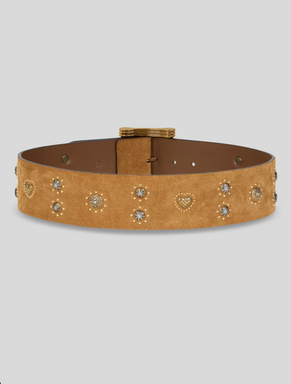 Etro Belt Fibbia Ardiglione 6 in Cuoio