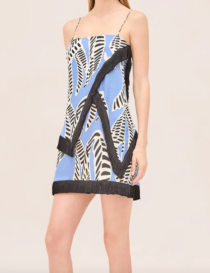 Alexis Coro Dress in Azure Print