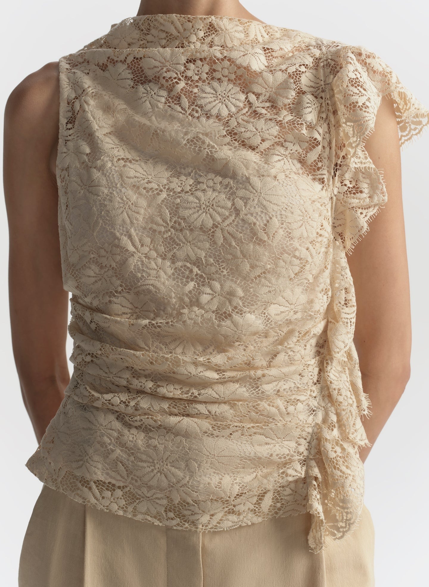 ALC Astrid Lace Top in Crema Dolce
