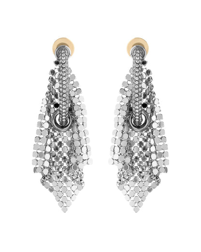 Demarson Stevie 2.0 Earring in Silver/Crystal