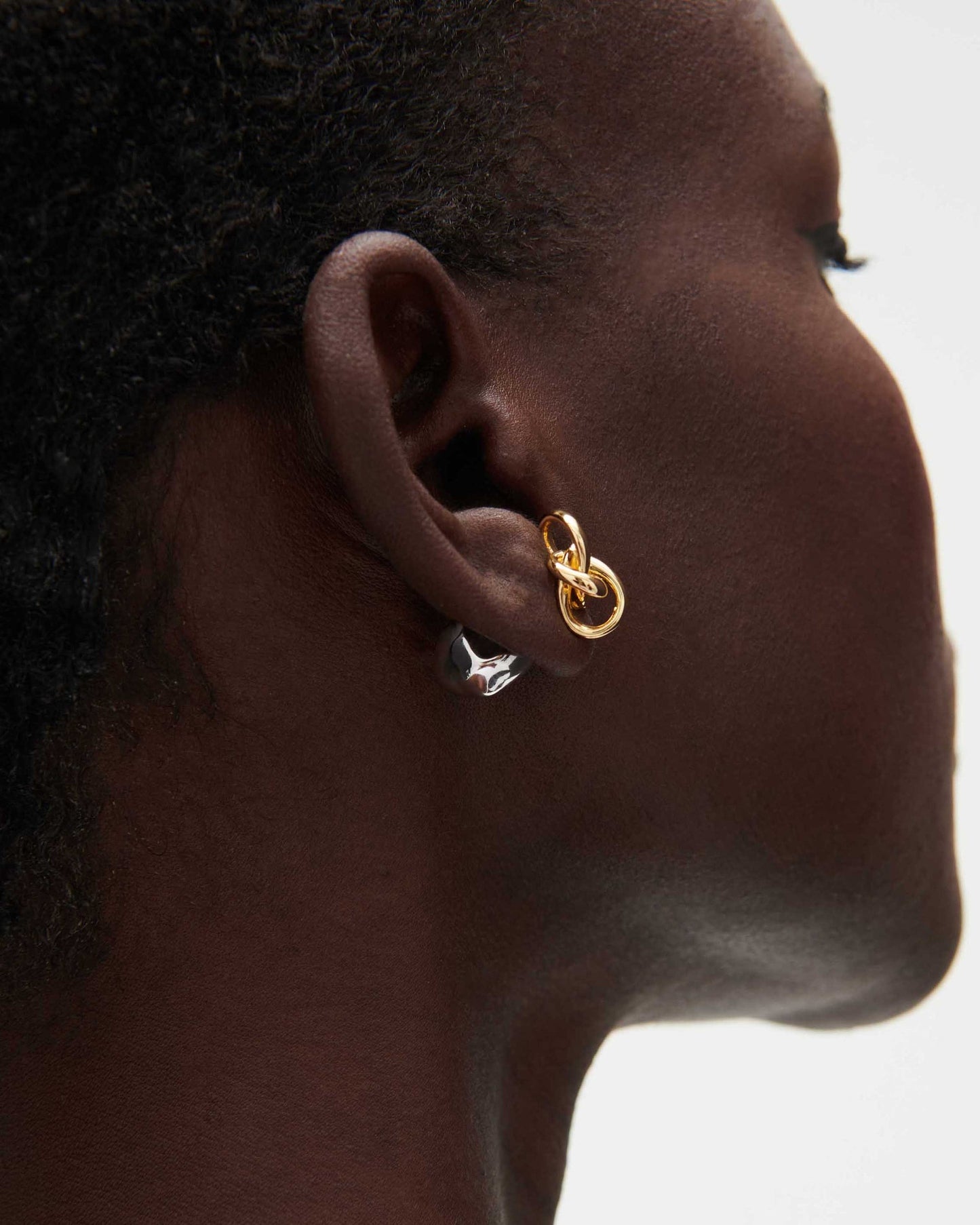 Demarson Taylor Earrings in Two-Tone