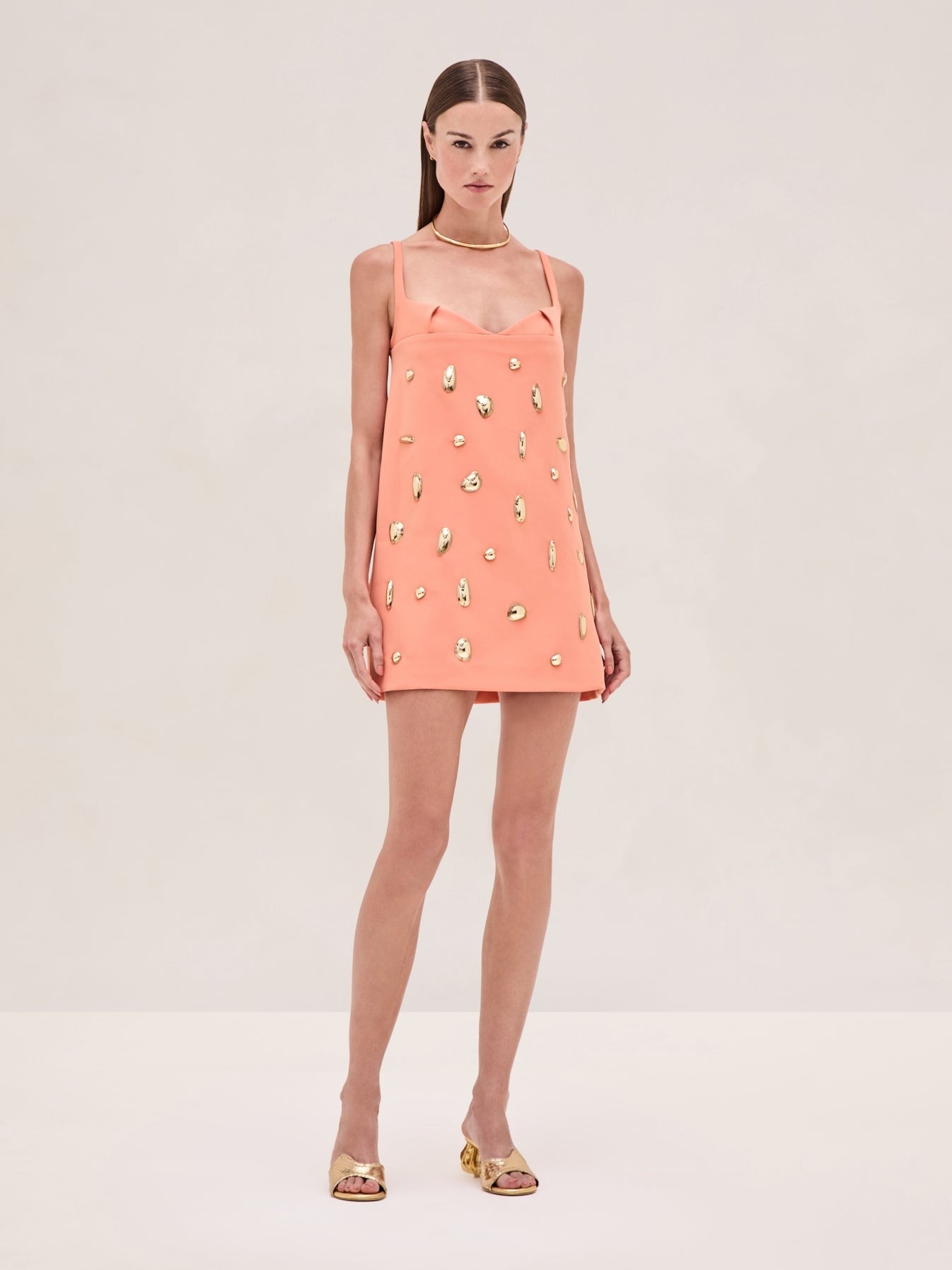 Alexis Larsen Dress in Tangerine