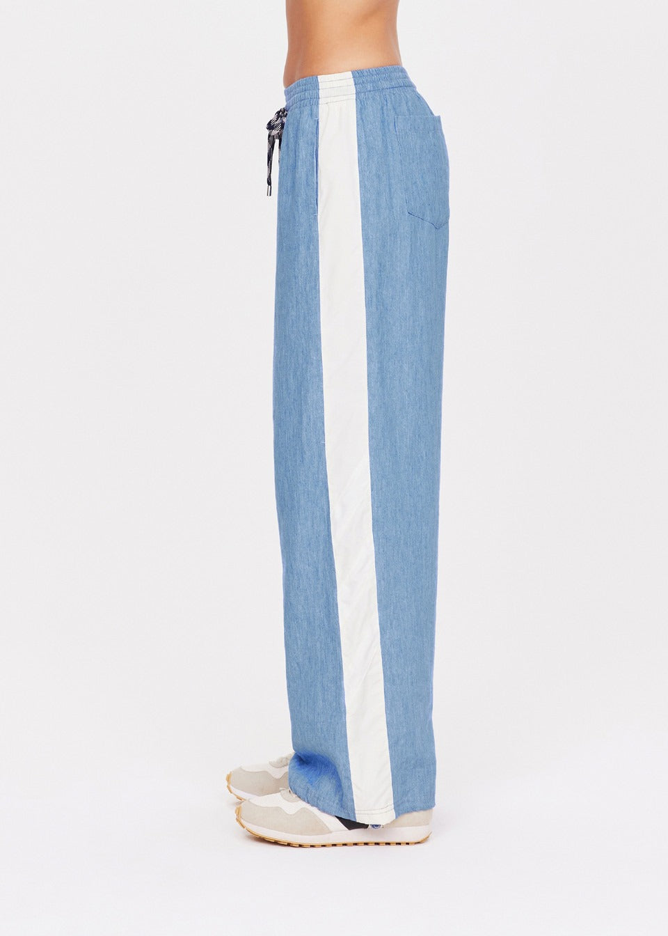 The Upside Oracle Luther Pant in Blue/Denim