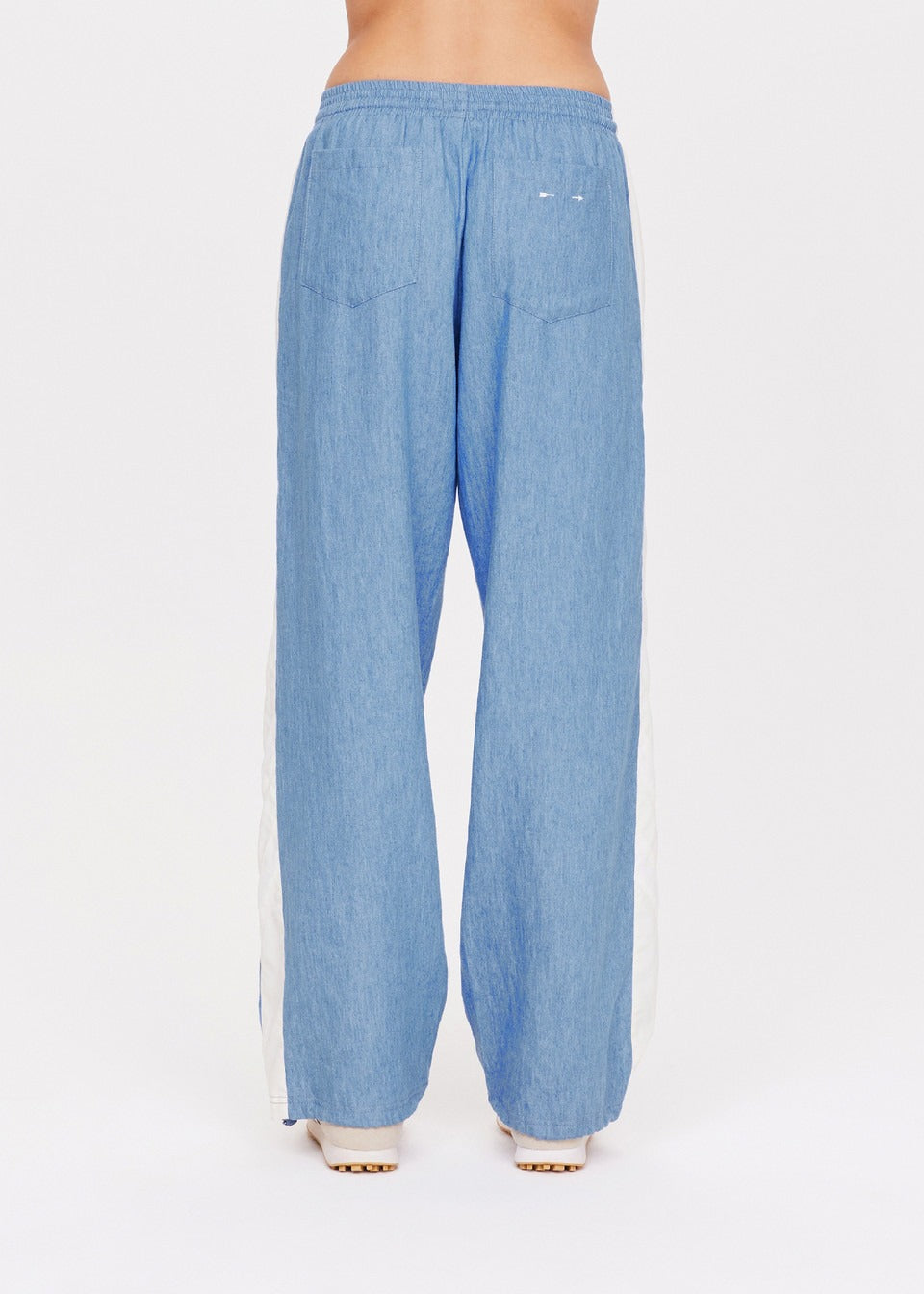 The Upside Oracle Luther Pant in Blue/Denim