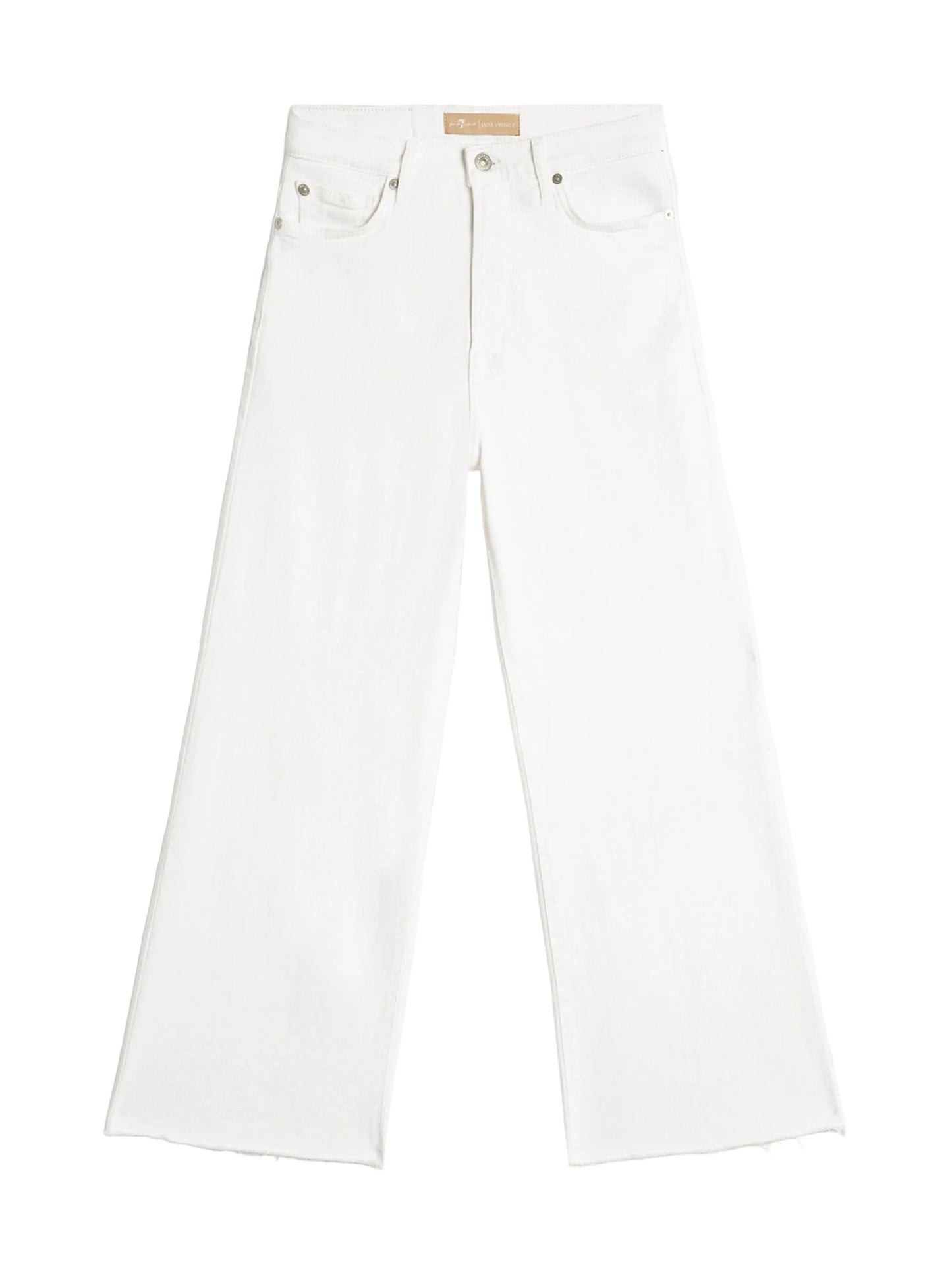 7 For All Mankind Ultra High Rise Cropped Jo Jean in Soleil