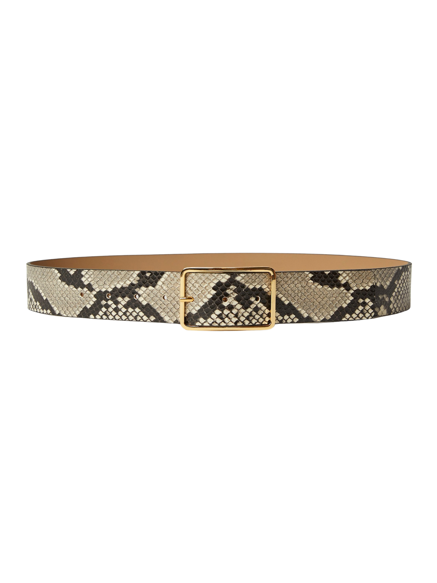 B-Low The Belt Milla Python in White Gold