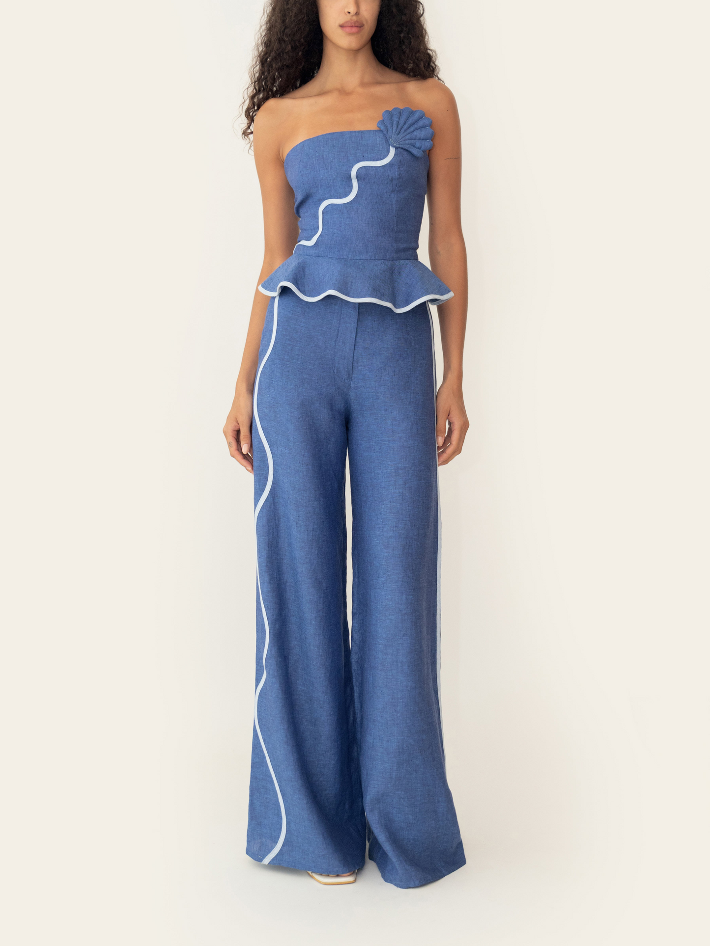 Azulu Vaiana Pant in Deep Sea Blue