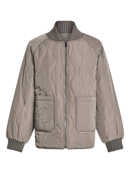 Varley Reno Reversible Quilt Jacket in Fungi